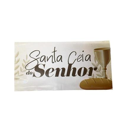 Imagem de Envelope Especial Santa Ceia do Senhor Colado - 23x10cm - 500 Unidades