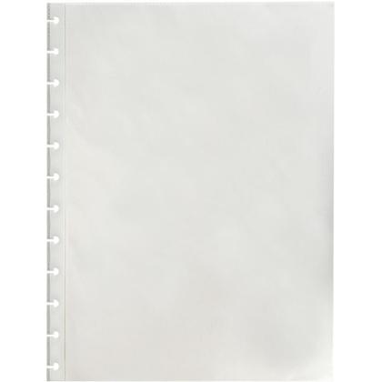 Imagem de Envelope Plástico A4 Destacáveis com 12 Furos  Pacote com 10 Unidades