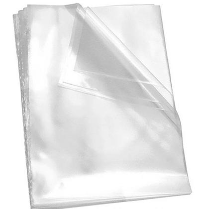 Imagem de Envelope Plástico Ofício Sem Furos 0,12mm Acp Pct Com 100