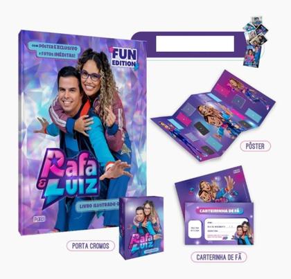 Imagem de Envelope Rafa e Luiz, 40 Envelopes = 200 Cromos + Album Capa Dura Com Pôster Exclusivo