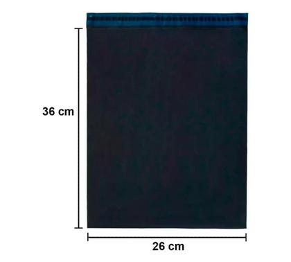 Imagem de Envelope Segurança 26x36 Cinza Reciclado Saco 100 Unidades