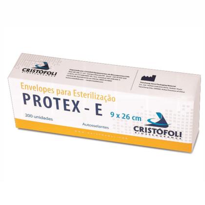 Imagem de Envelopes Para Esterilização Protex E 9x26cm 200 Cristófoli