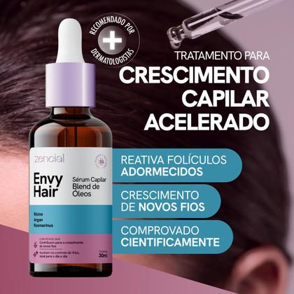 Envy Hair Óleo 15 Óleos Naturais Antiqueda Crescimento Capilar