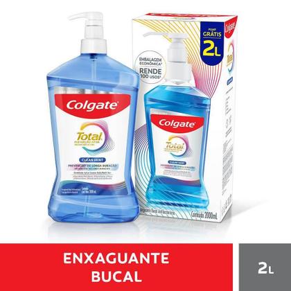 Imagem de Enxaguante Bucal Colgate Total 12 Clean Mint 2L