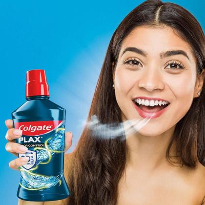 Imagem de Enxaguante Bucal Colgate Zero Ácool Plax Odor Control 750ml