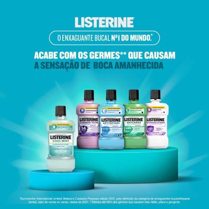 Imagem de Enxaguante Bucal Cool Mint Refrescância Suave Sem Álcool Listerine 1L