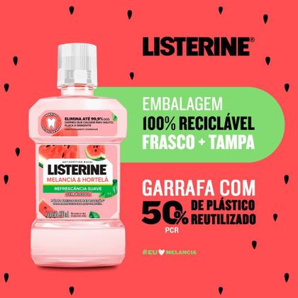 Imagem de Enxaguante Bucal Listerine Melancia & Hortelã sem Álcool 250ml