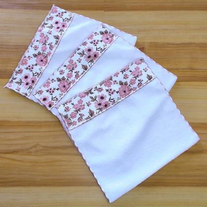 Imagem de Enxoval de maternidade com fraldinhas de boca e ombro kit 6 unidades