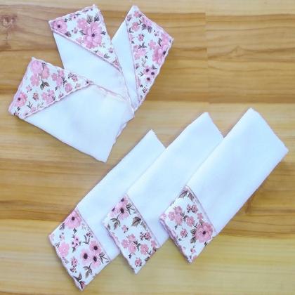 Imagem de Enxoval de maternidade com fraldinhas de boca e ombro kit 6 unidades