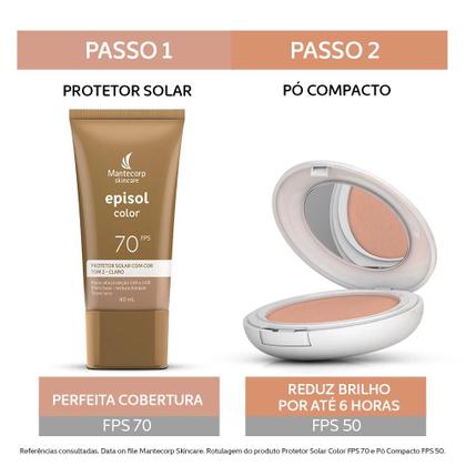 Imagem de Episol Color Mantecorp Skincare - Protetor Solar com Cor FPS70