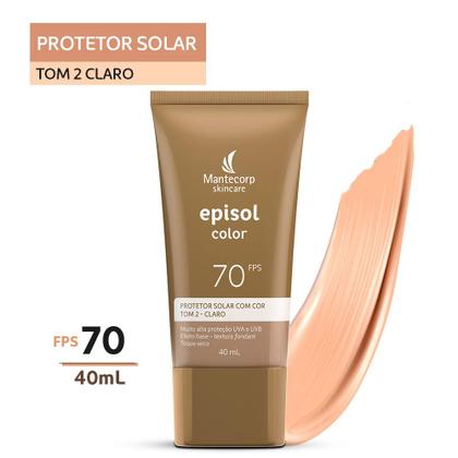 Imagem de Episol Color Mantecorp Skincare - Protetor Solar com Cor FPS70