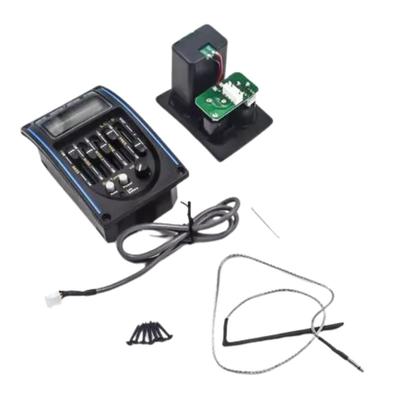 Imagem de Equalizador Ativo LC4 Completo Afinador Digital e Bateria 9V