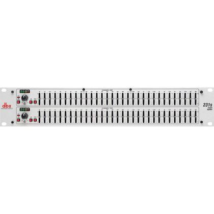 Imagem de Equalizador dbx 231s de canal duplo de 31 bandas com faixa de 6 ou 12 dB