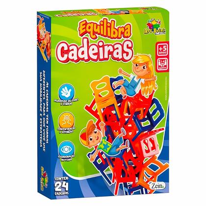 Imagem de Equilibra Cadeiras Jogo Infantil Educativo