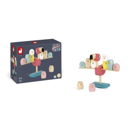 Imagem de Equilibrista Flamingo com 11 peças  Janod