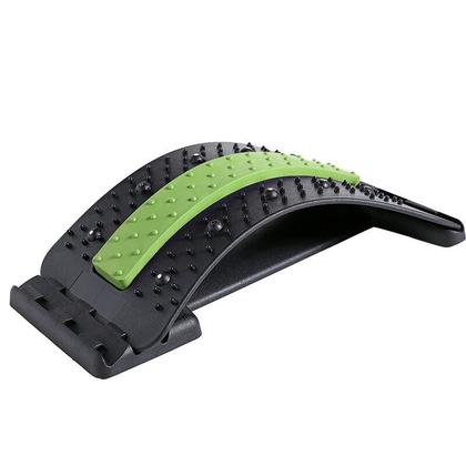 Imagem de  Equipamento de alongamento de ginástica- Apoio lombar companheiro de relaxamento para alívio da dor na coluna Quiroprático- Massageador