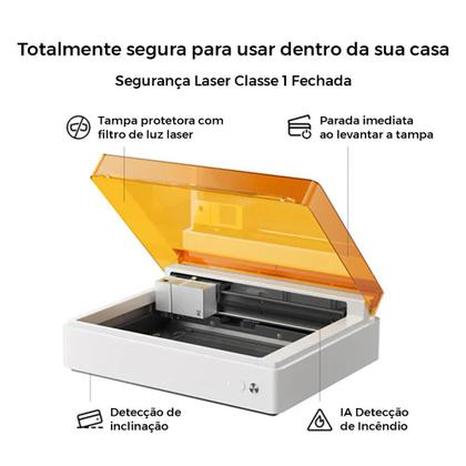 Imagem de Equipamento de gravaçao e recorte multifuncional a laser xTool M1 Ultra 10W - Advanced