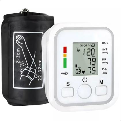 Imagem de Equipamento Moderno Digital  Ideal para Aferir Pressão em Casa!
