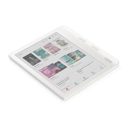 Kobo Libra Colour (ホワイト) 7インチ 32G 防水タイプ eReader Kobo Libra Colour 7 polegadas, sem brilho, impermeável