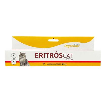 Imagem de Eritrós Cat Pasta Organnact Suplemento Gatos Ferro 27ml