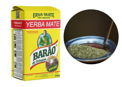 Imagem de Erva Mate Chimarrão BARÃO EXPORT Padrão Uruguai 500G