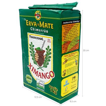 Imagem de Erva-Mate De Chimarrão Mate Tradicional 1kg Ximango À Vácuo