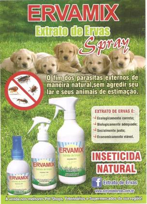 Imagem de Ervamix Spray 500ml (inseticida natural)