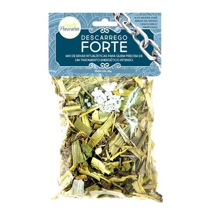 Imagem de Ervas para Banho Descarrego Forte Completo Olho Gordo Azar Limpeza Proteção Mau Olhado Kit 4 Und