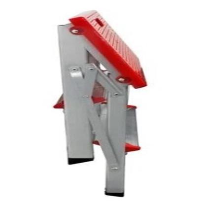 Imagem de Escada 1 Degrau + 1 Banqueta-bilateral Alumínio Reforçada