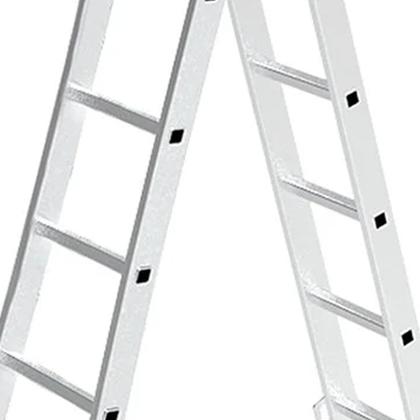 Imagem de Escada aluminio comercial 7 degraus - REAL ESCADAS