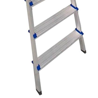 Imagem de Escada Alumínio Média 8 Degraus Suporta 120kg Real Escadas