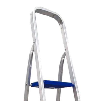 Imagem de Escada Alumínio Média 8 Degraus Suporta 120kg Real Escadas