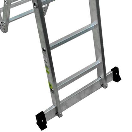 Imagem de Escada Articulada Alumínio 4X4 16 Degraus - Prime