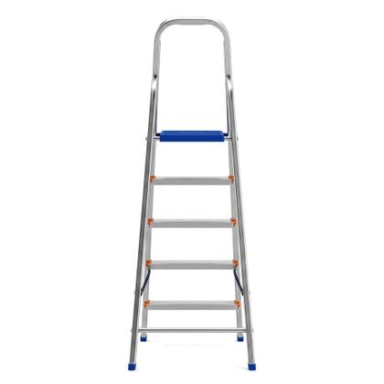 Imagem de Escada de Alumínio Doméstica 5 Degraus Bumper