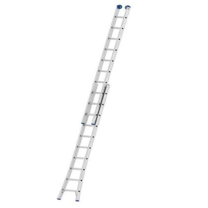 Imagem de Escada de Alumínio Extensiva 2 x 10 Degraus 3.09 x 5.05 Metros EVALD