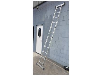 Imagem de Escada de Alumínio Multifuncional Articulada 3x4 12 Degraus Botafogo Lar & Lazer Prime