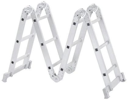 Imagem de Escada De Aluminio Multifuncional Articulada 4X3 3,4 Metros