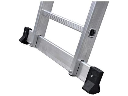 Imagem de Escada de Alumínio Multifuncional Articulada 4x4 16 Degraus Botafogo Lar & Lazer Prime