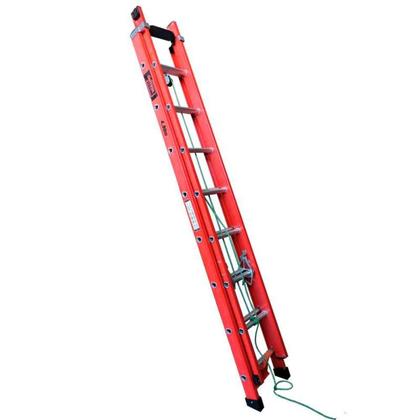 Imagem de Escada de Fibra de Vidro 15 Degraus Extensível 3,0 x 4,8 Metros EAFD-15 SÍNTESE