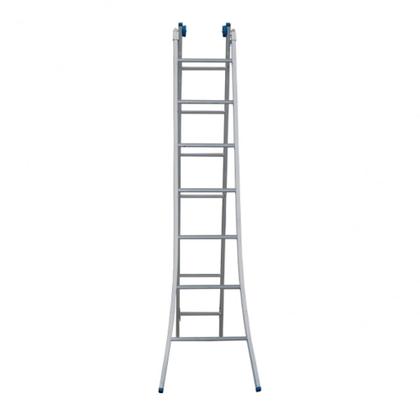 Imagem de Escada Extensiva 3 Em 1 Aluminio 2 X 7 - 14 Degraus Alumasa