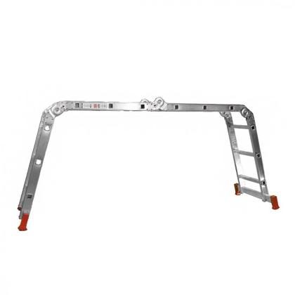 Imagem de Escada Multifuncional De Alumínio 4X3 12D. 13 Em 1 Rotterman