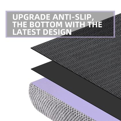 Imagem de Escada para Cães Pequenos Chic Threads - 3 Degraus para Sofás e Camas Altas