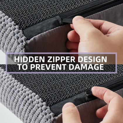 Imagem de Escada para Cães Pequenos Chic Threads - 3 Degraus para Sofás e Camas Altas