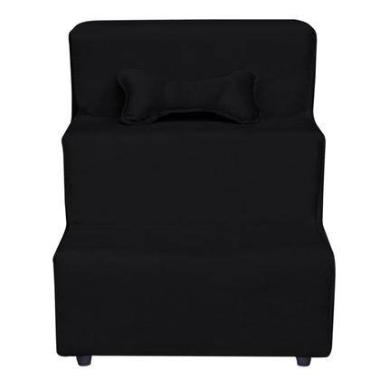 Imagem de Escada Pet para Cachorro, Gato 3 Degraus Várias Cores Veludo Com Almofada Osso  Pratikza