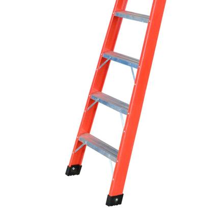 Imagem de Escada tesoura dupla em fibra de vidro 10 degraus 3,0 m - Profissional