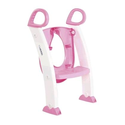 Imagem de Escadinha Com Assento Kiddo Stand Step Rosa 505