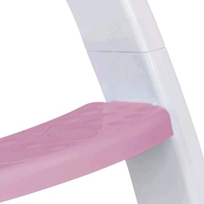 Imagem de Escadinha Com Assento Kiddo Stand Step Rosa 505