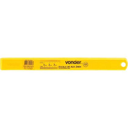 Imagem de Escala Rígida Aço Inox 300mm 3561209000 Vonder