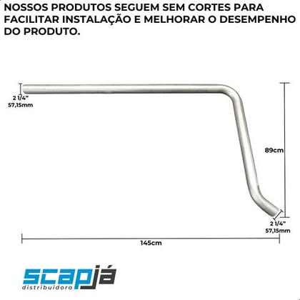 Imagem de Escapamento Completo Caminhão F22000 Motor Mwm 86 A 93