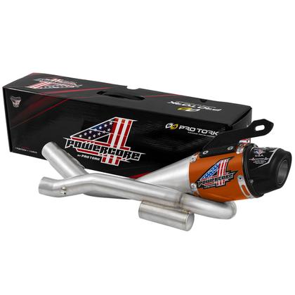 Imagem de Escapamento Escape Esportivo Ponteira Powercore 4 Moto Crf 230 2008 Até 2020 Pro Tork